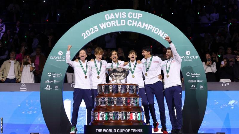 Davis Cup final 2023: Italy beat Australia to win first title for 47 years