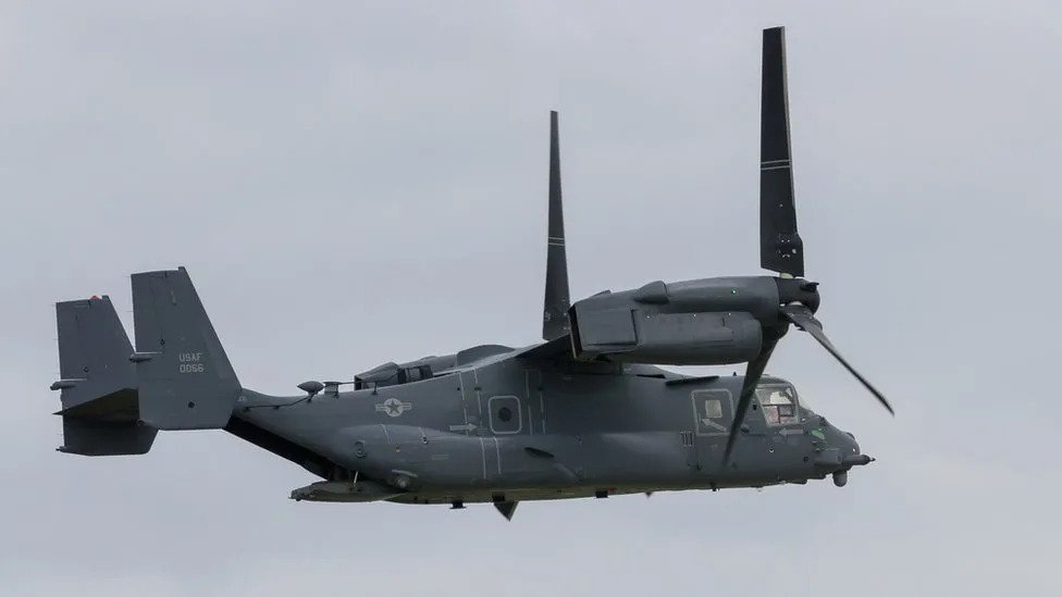 Japan asks US to stop flying Osprey military aircrafts after deadly crash